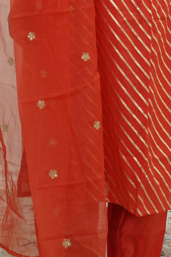 Sunset Stripes Salwar Kameez