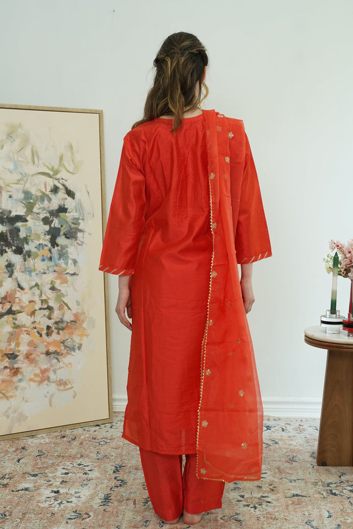 Sunset Stripes Salwar Kameez