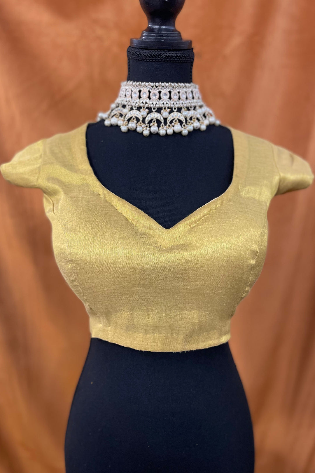 Yellow Gold - Shiny Blouse - L (Alternate Blouse)