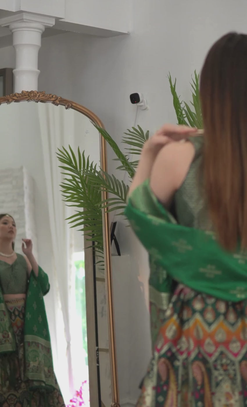 Heritage Motif Banarasi Lehenga