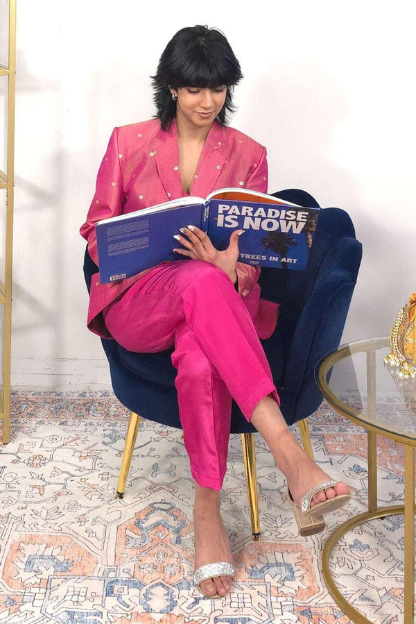 Pink Jacket Fusion Set (Outside Ontario) - myethnicrentals