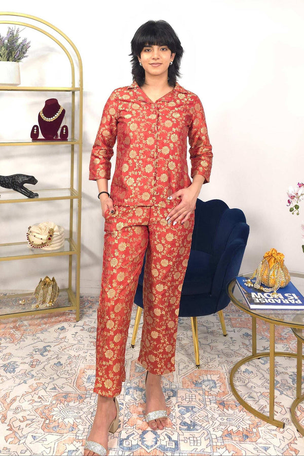 Burnt Orange Fusion Set (Outside Ontario) - myethnicrentals