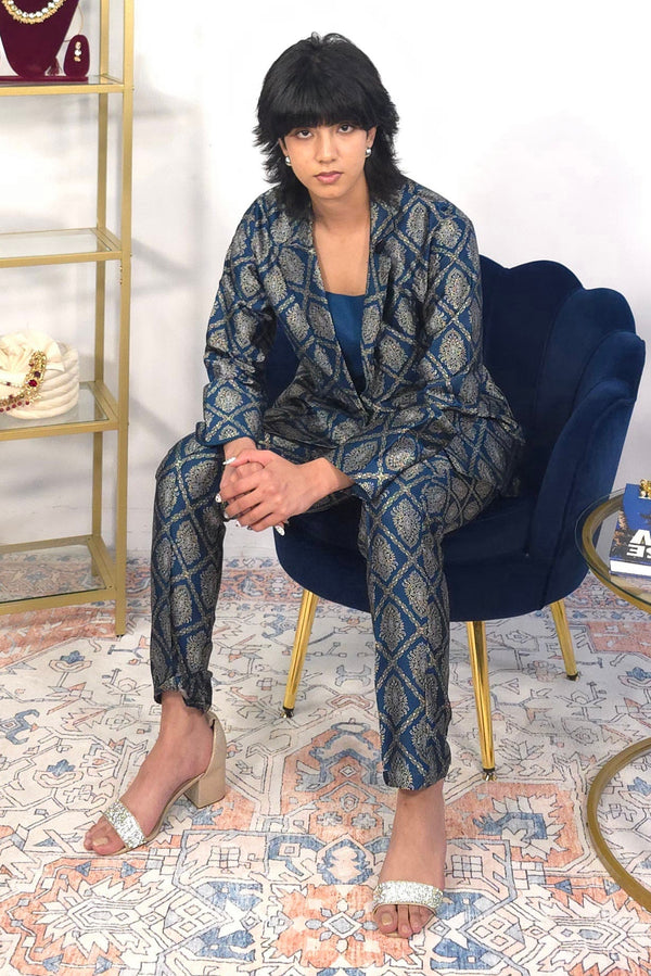 Blue With Gold Fusion Set