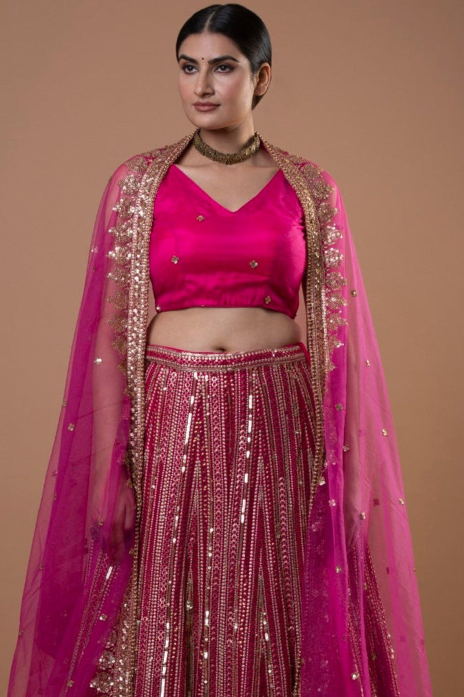 ENCRUSTED GLAM LEHENGA