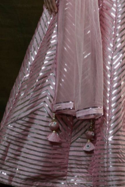 DREAMY BABY PINK LEHENGA