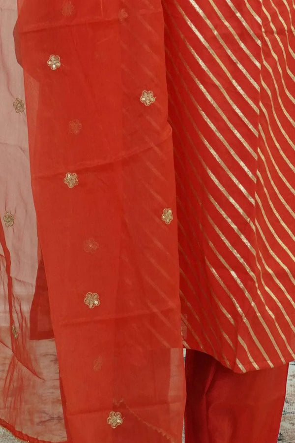 Sunset Stripes Salwar Kameez (Outside Ontario) - myethnicrentals