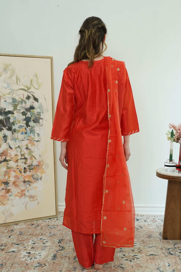 Sunset Stripes Salwar Kameez (Outside Ontario) - myethnicrentals