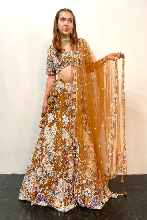PDP Inspired Embellished LEHENGA