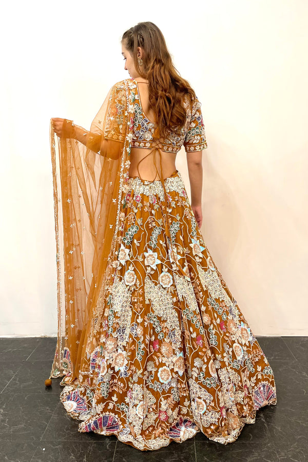 PDP Inspired Embellished LEHENGA