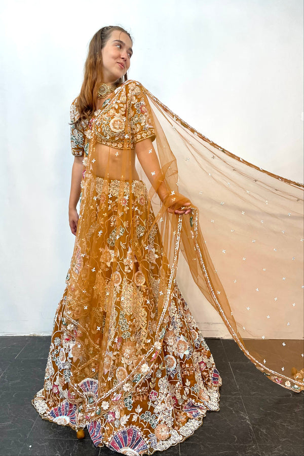 PDP Inspired Embellished LEHENGA