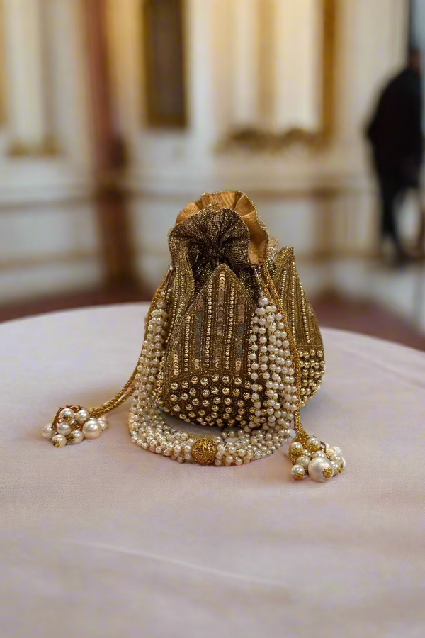Gold Potli Purse