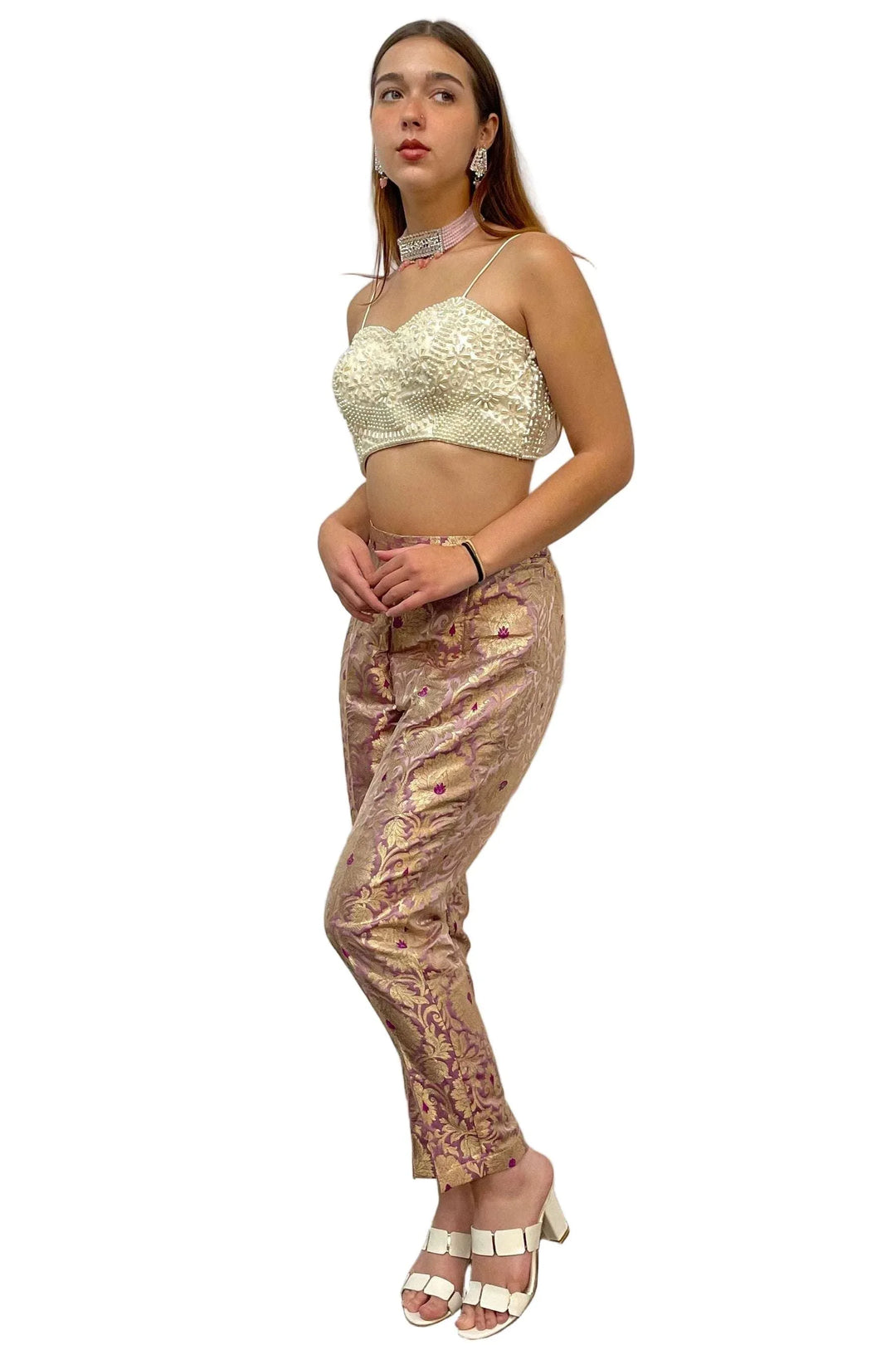 Lavendar Suit Pant - myethnicrentals