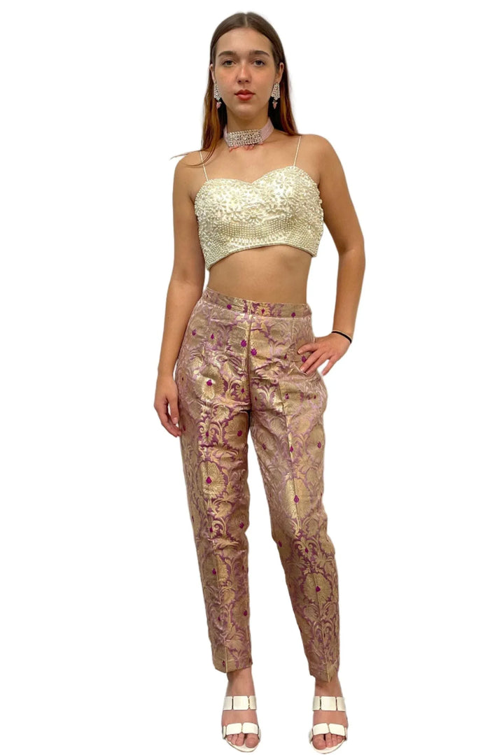 Lavendar Suit Pant - myethnicrentals