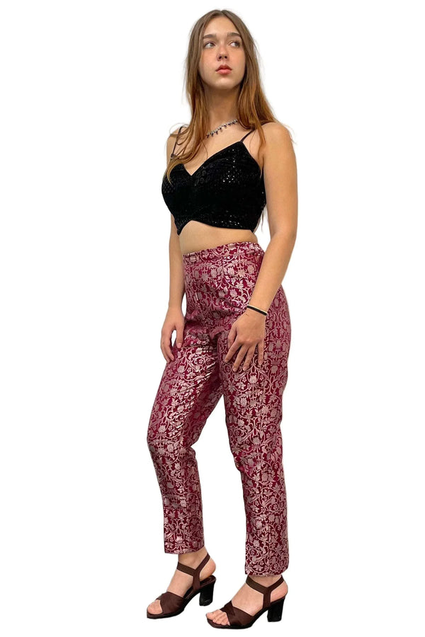 Maroon Suit Pant - myethnicrentals