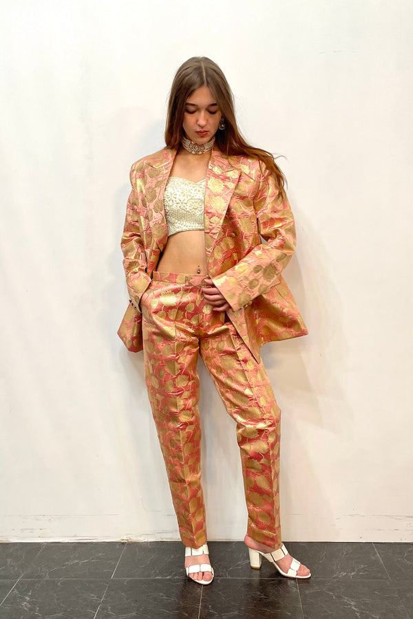 Plush Pink Jacket Fusion Set