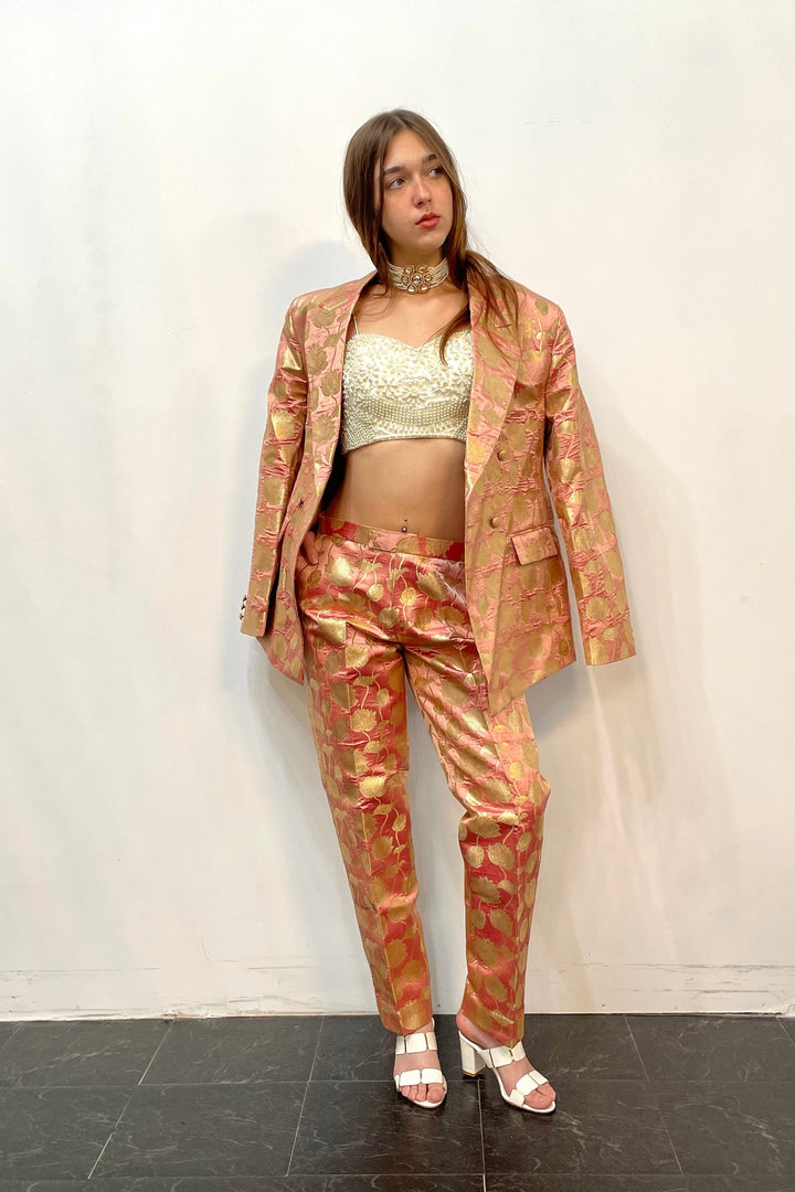 Plush Pink Jacket Fusion Set