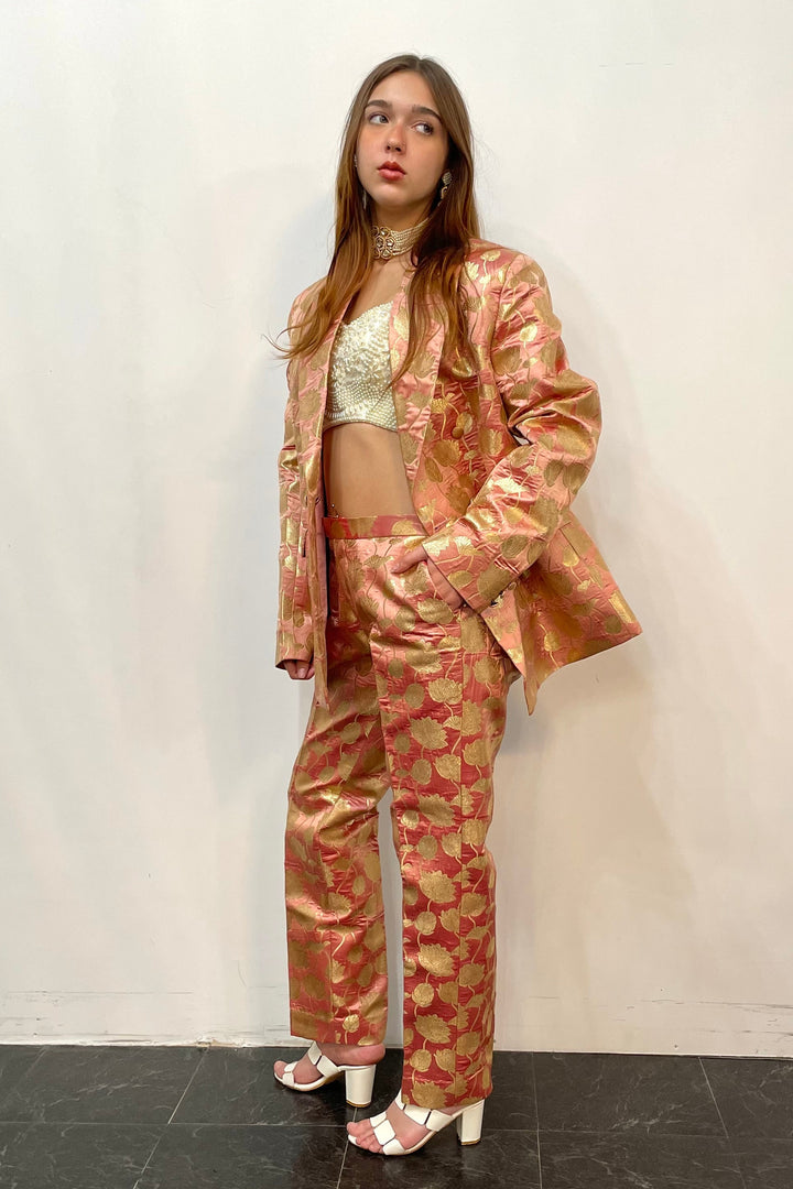 Plush Pink Jacket Fusion Set