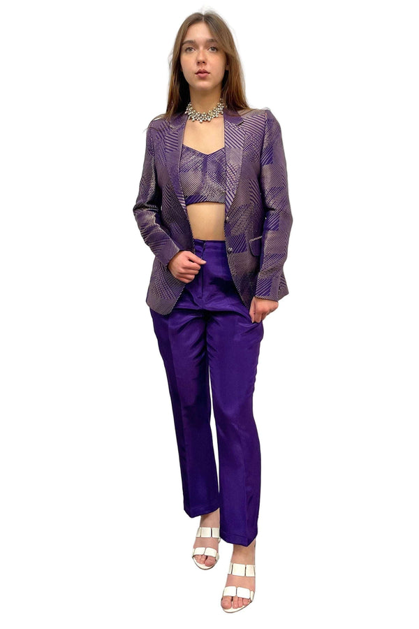 Purple Jacket Fusion Set - myethnicrentals
