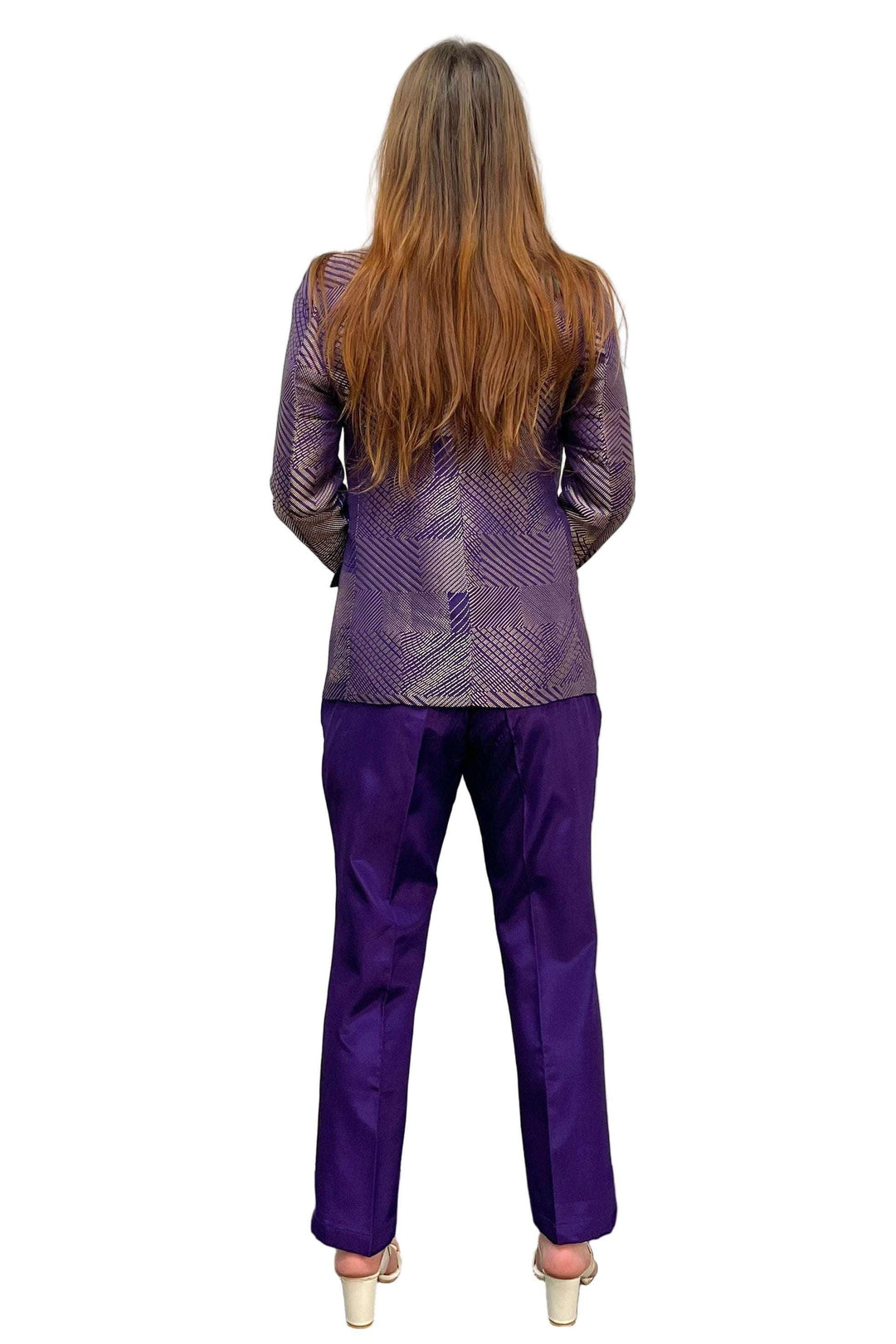 Purple Jacket Fusion Set - myethnicrentals