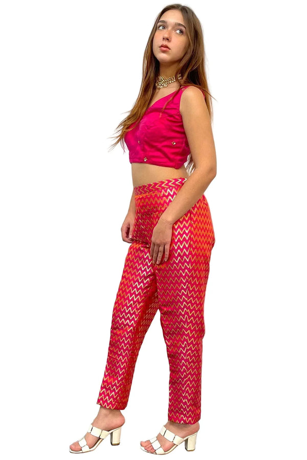 Fuschia Suit Pant - myethnicrentals