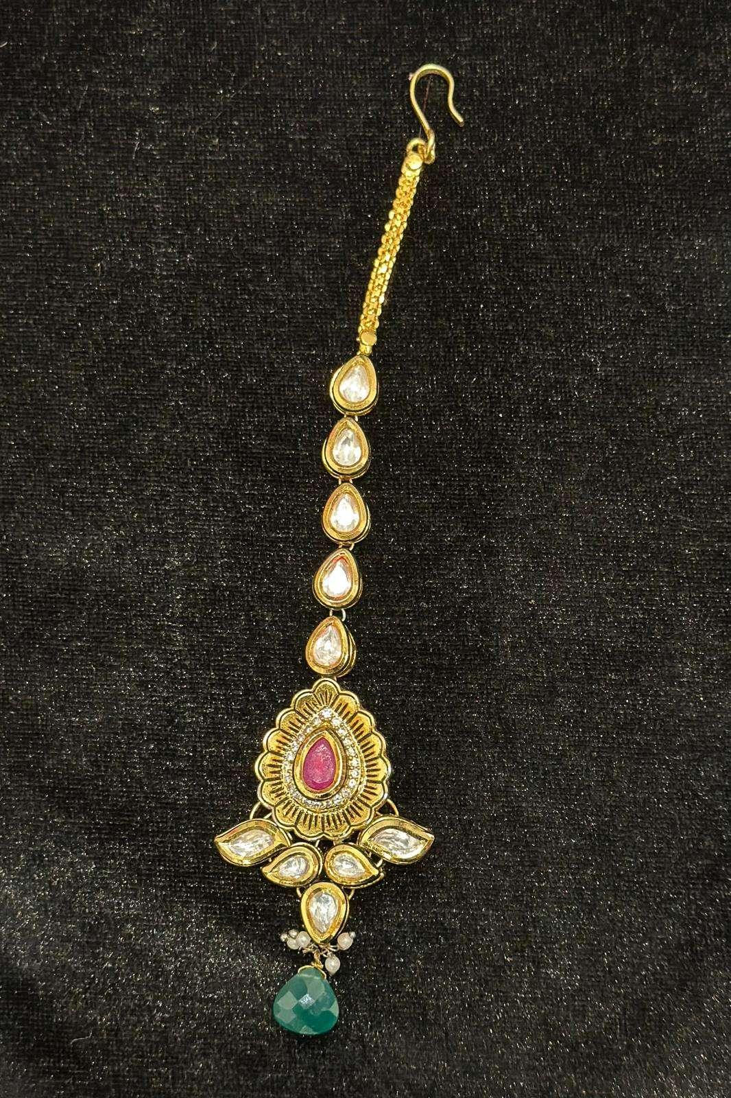 Princess Kundan Studded Jewellery (Outside Ontario) - myethnicrentals