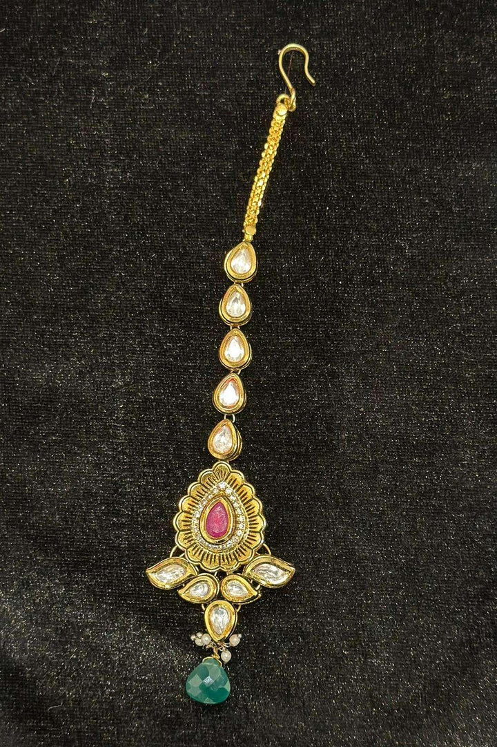 Princess Kundan Studded Jewellery (Outside Ontario) - myethnicrentals