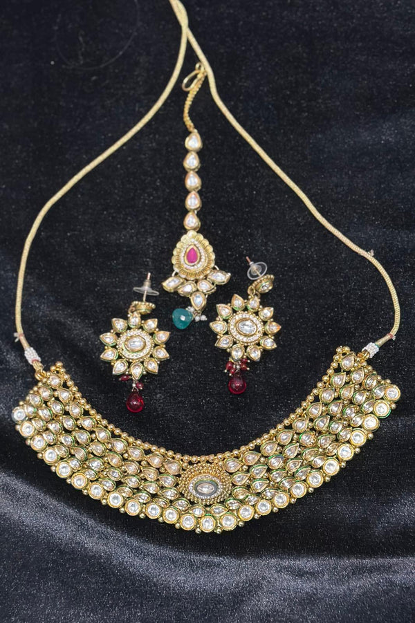 Princess Kundan Studded Jewellery