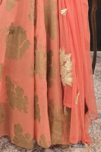 Soft Pink Anarkali Salwar Kameez