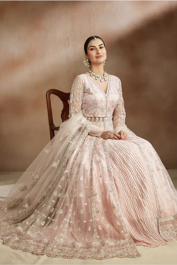 Blush Rose Anarkali Lehenga
