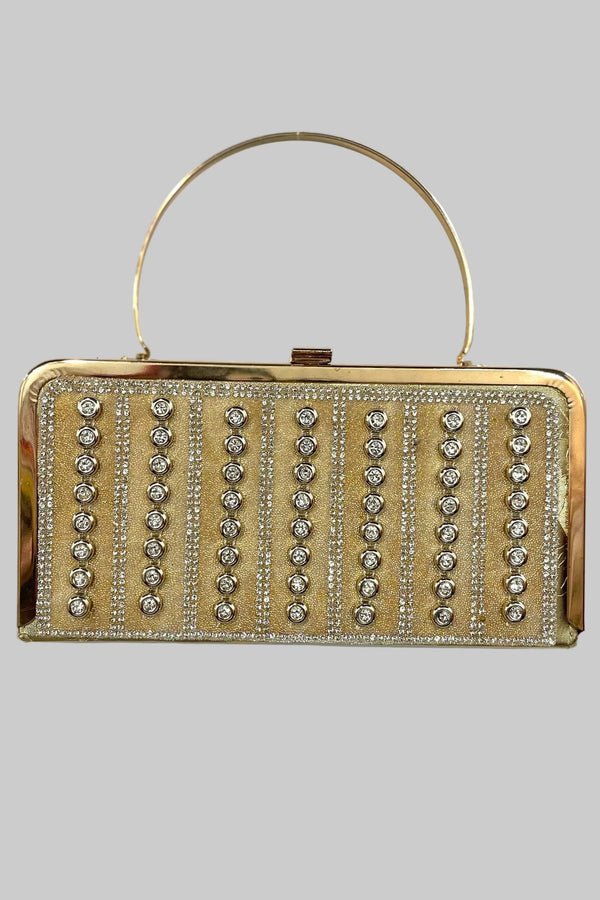 Crystal Gold Purse