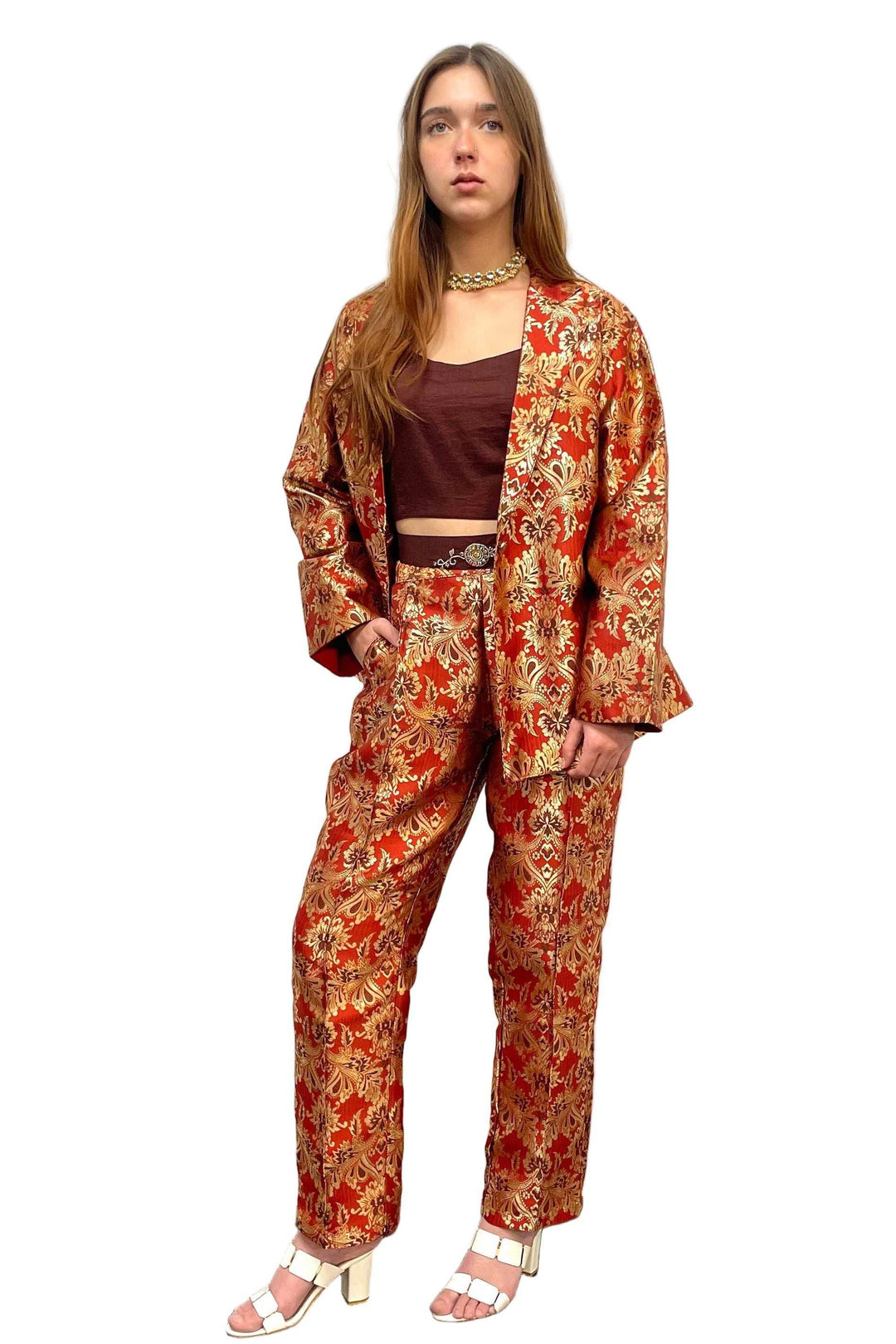 Red and Gold Fusion Set - myethnicrentals