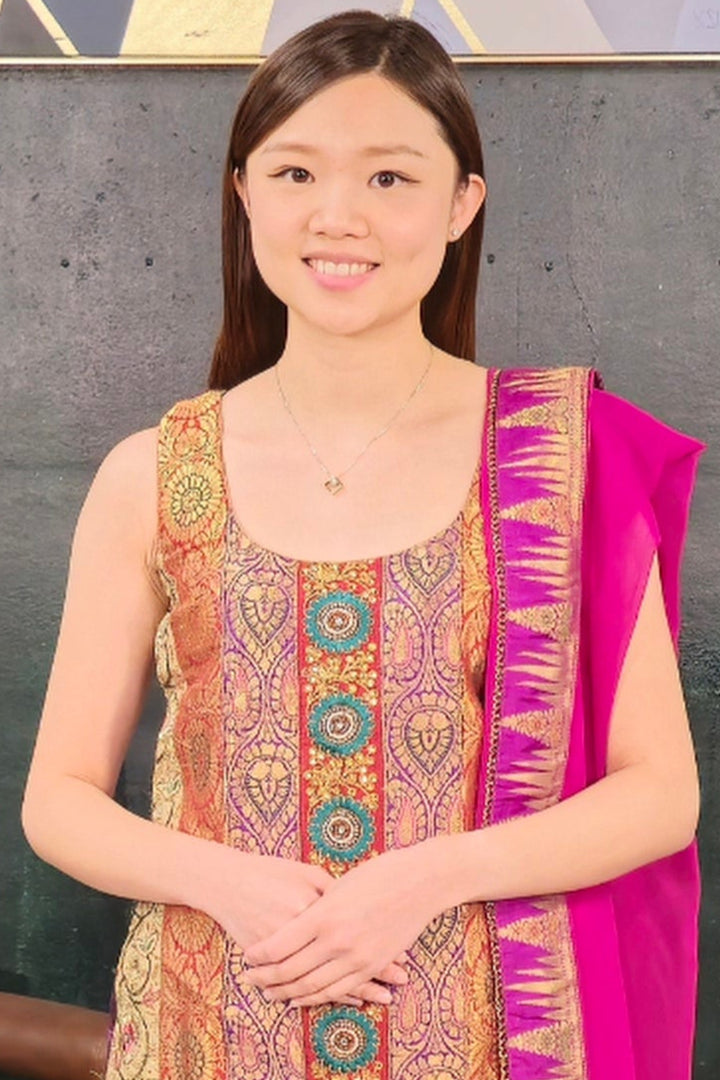 Brocade Purple Salwar Kameez