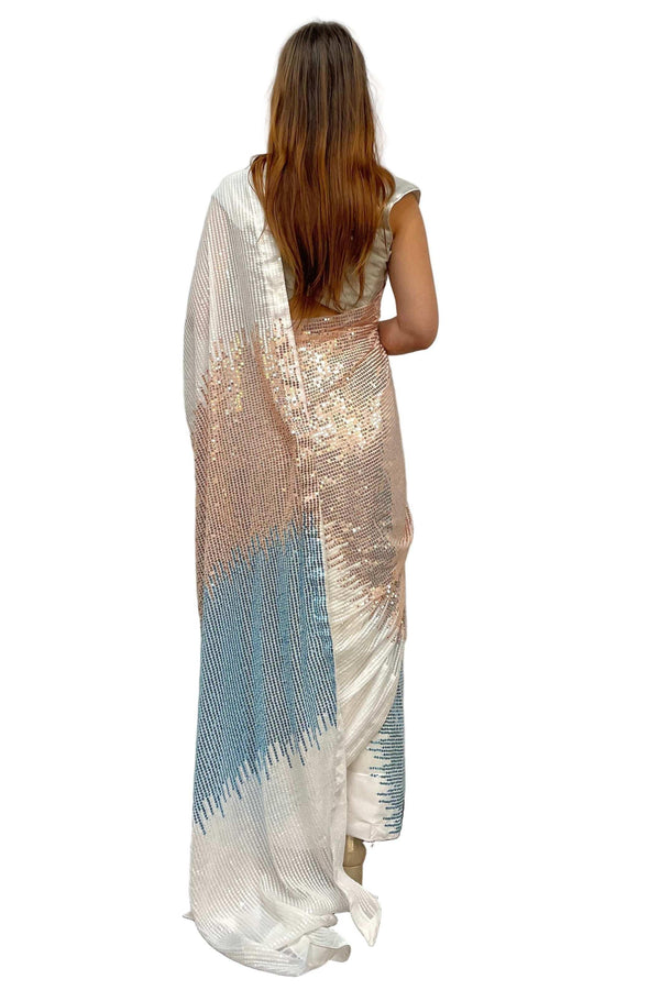 Blue and Pink Sequin - myethnicrentals