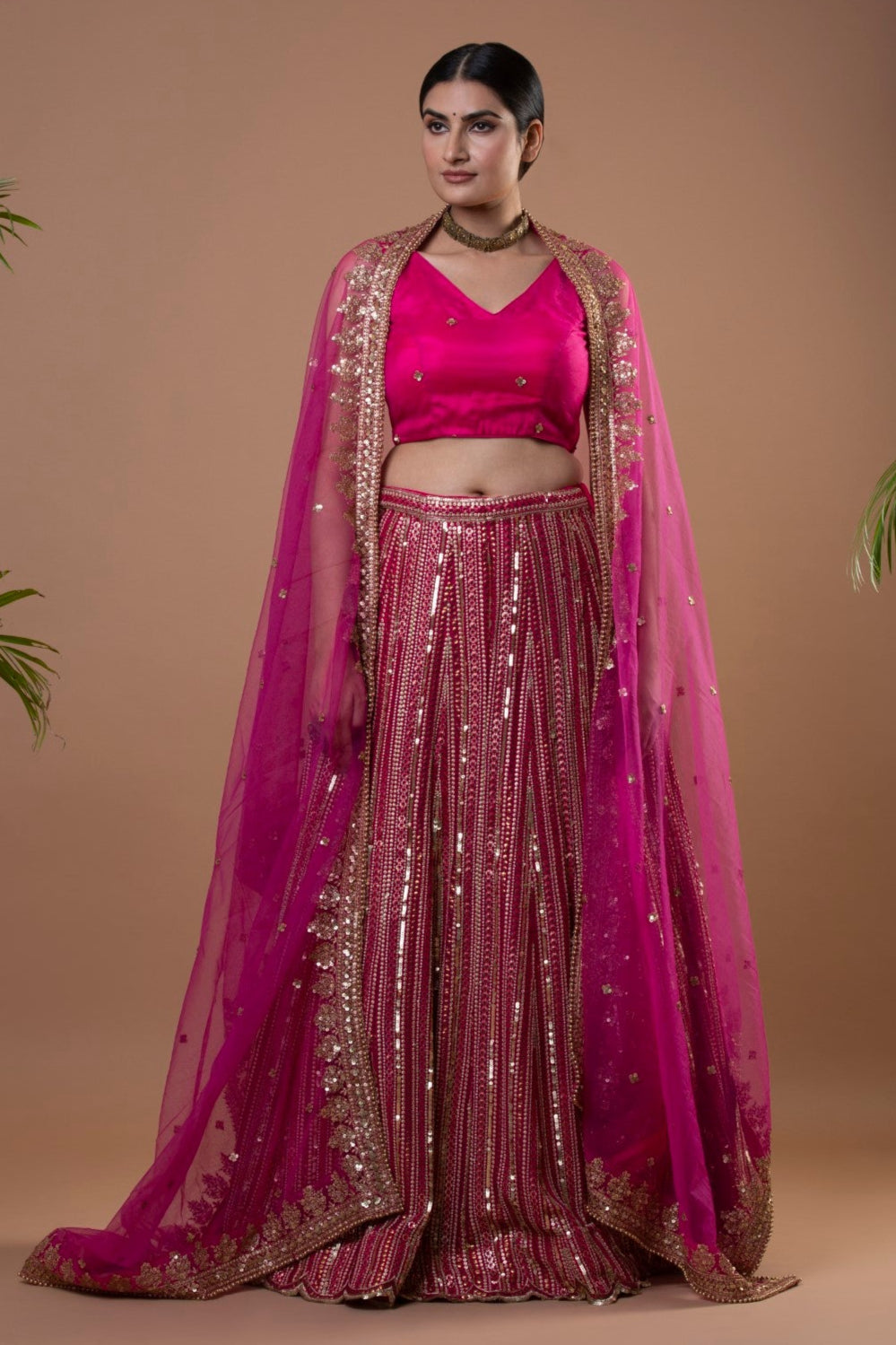 ENCRUSTED GLAM LEHENGA