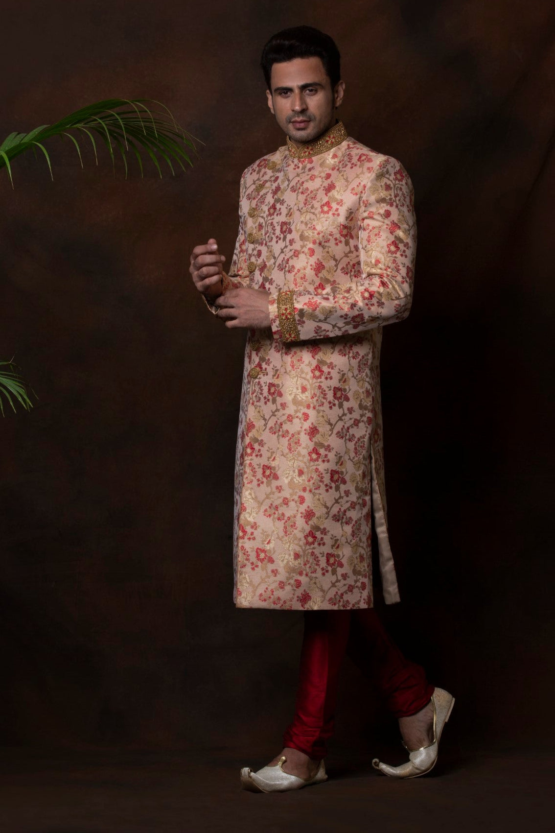 Dusty Rose Sherwani